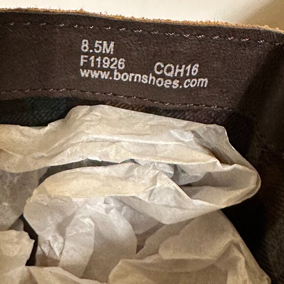 New Born Azurite Womens Sz 8.5M Knee High Boots, Brown Rust Suede Leather F11926 - Picture 6 of 14